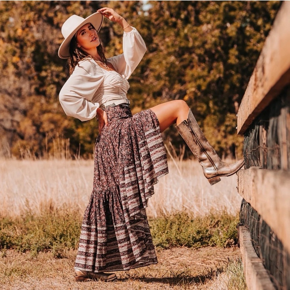 Freebird Pewter Heeled Western Boots ✨ - Picture 8 of 16